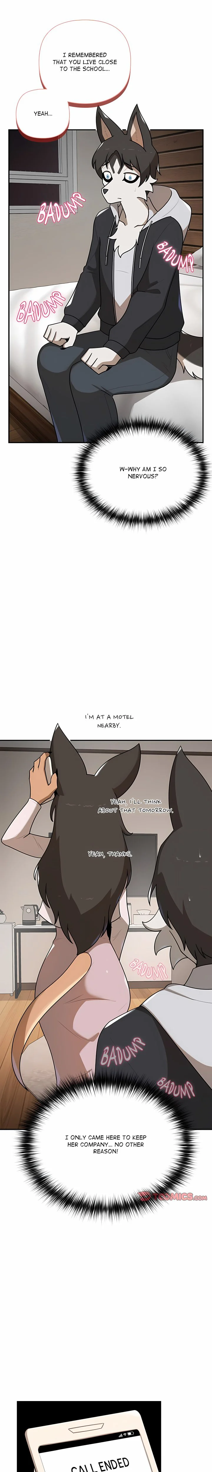 Paws on Campus Webtoon - chapter 30 page 8