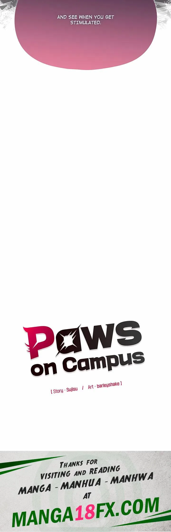 Paws on Campus Webtoon - chapter 33 page 24