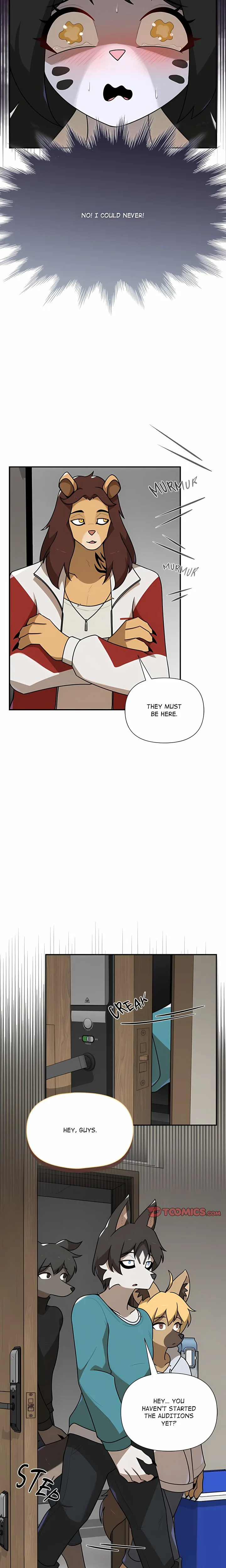 Paws on Campus Webtoon - chapter 36 page 3