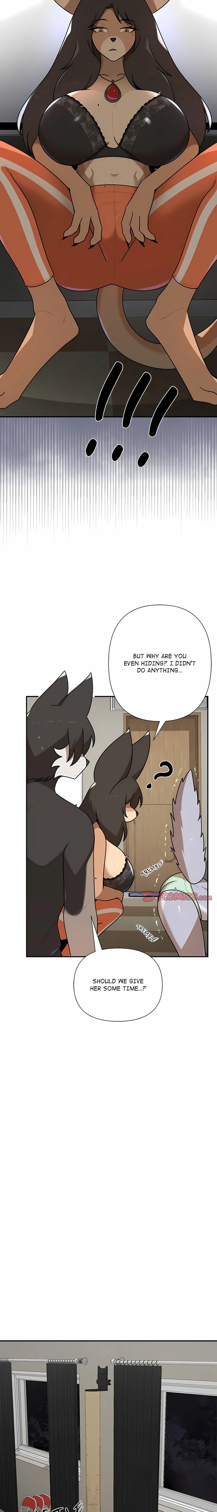 Paws on Campus Webtoon - chapter 38 page 12
