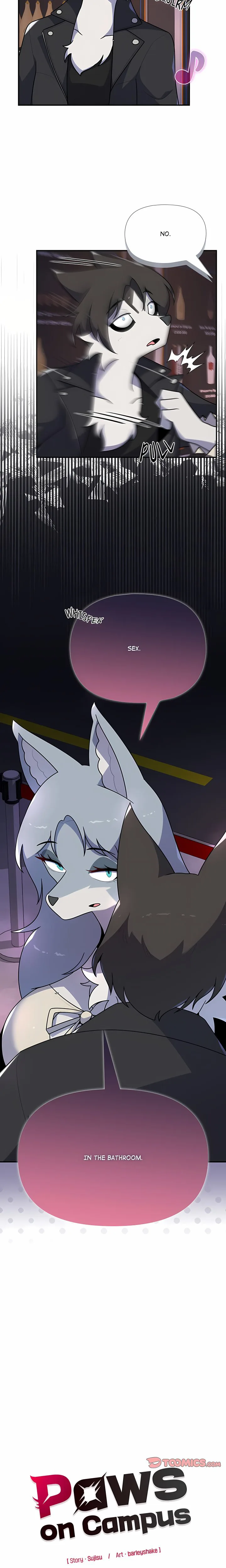 Paws on Campus Webtoon - chapter 38 page 23