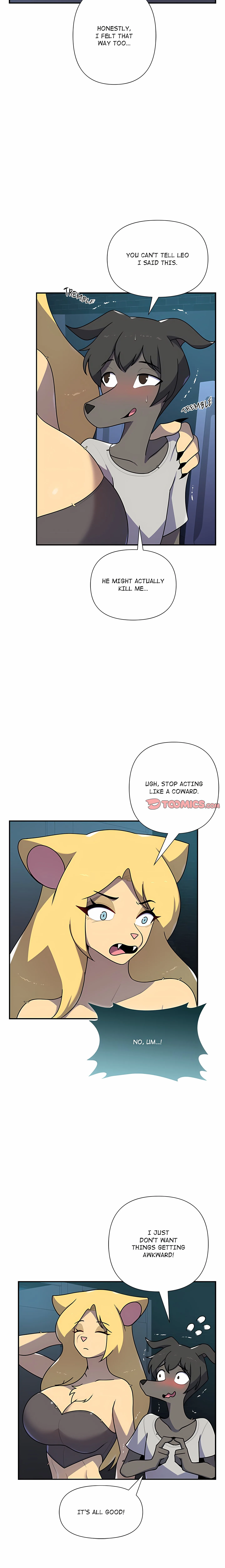 Paws on Campus Webtoon - chapter 40 page 2