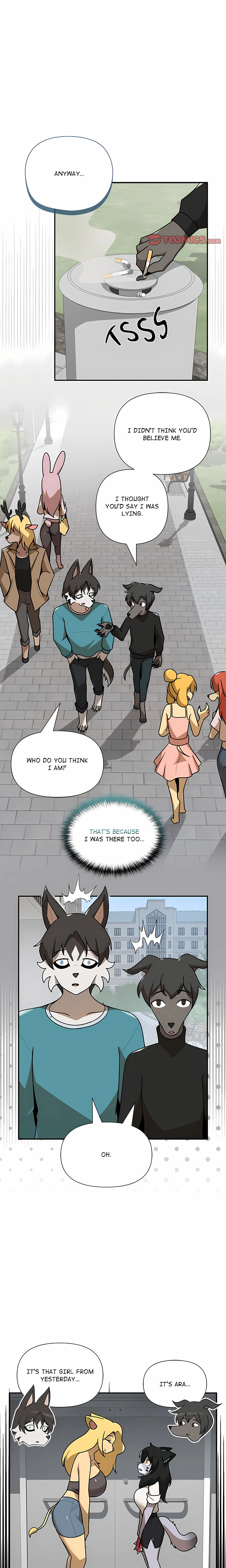Paws on Campus Webtoon - chapter 40 page 20