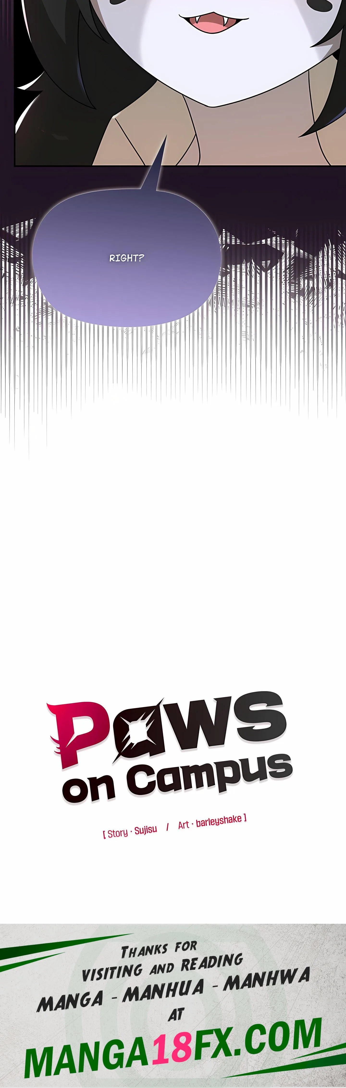 Paws on Campus Webtoon - chapter 40 page 23