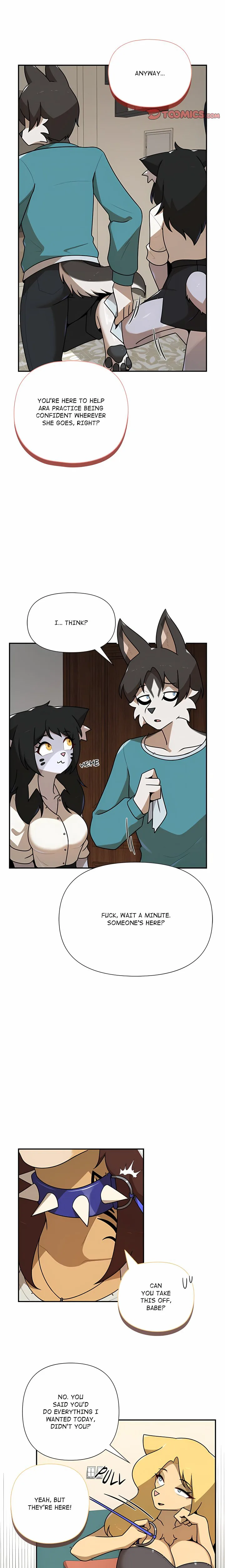Paws on Campus Webtoon - chapter 42 page 10