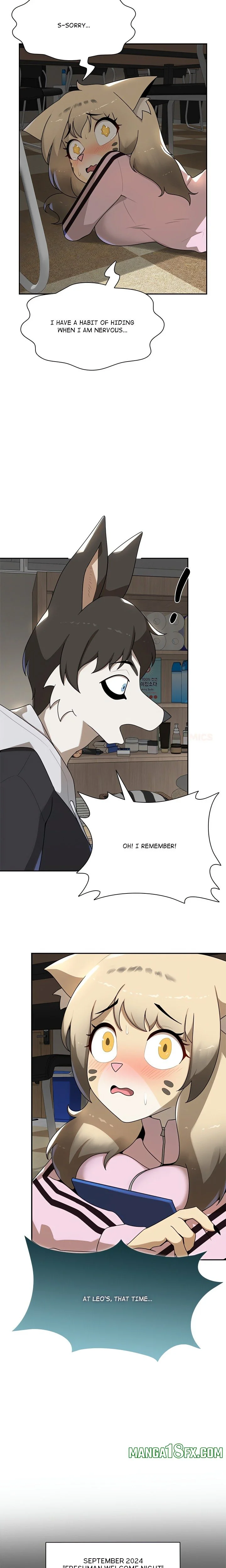 Paws on Campus Webtoon - chapter 6 page 11