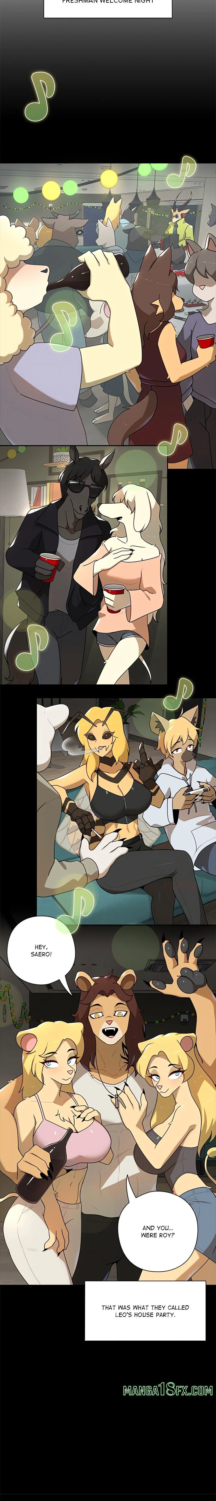 Paws on Campus Webtoon - chapter 6 page 12