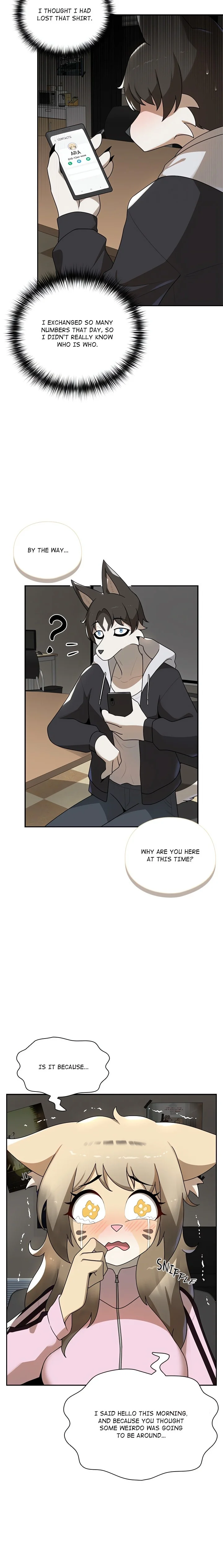 Paws on Campus Webtoon - chapter 6 page 24