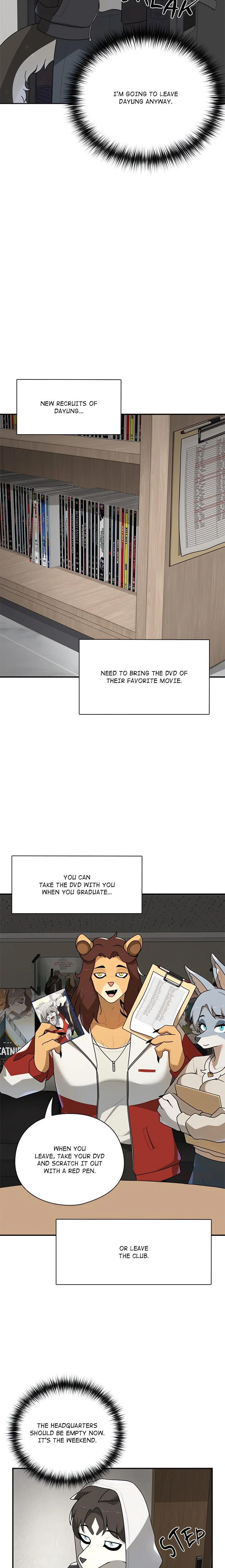 Paws on Campus Webtoon - chapter 6 page 4