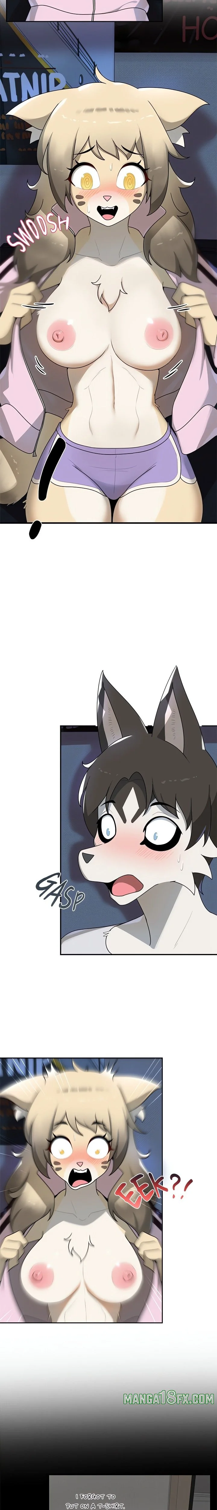 Paws on Campus Webtoon - chapter 7 page 8