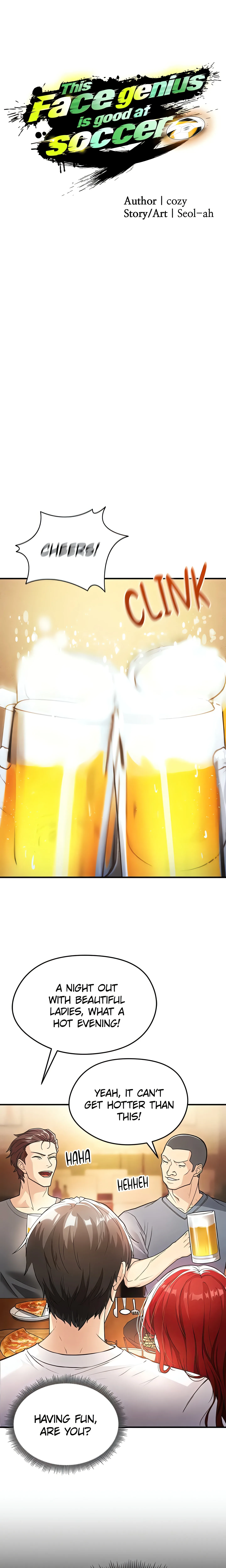 This face genius is good at soccer (Official) chapter 4 page 4