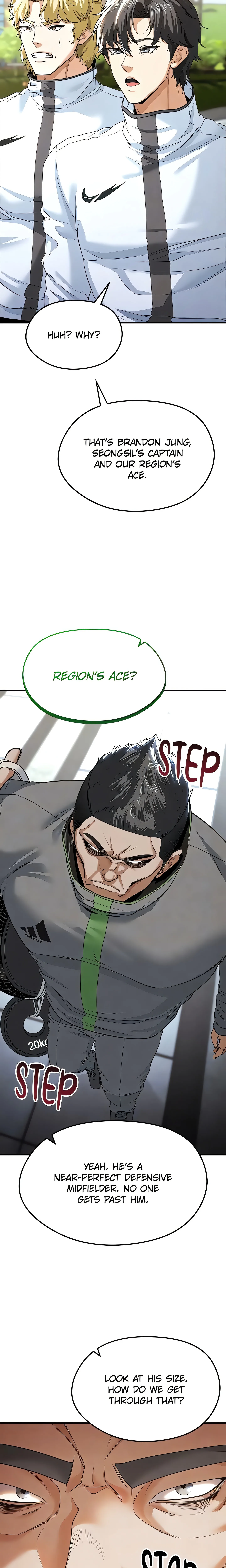 This face genius is good at soccer (Official) chapter 9 page 18