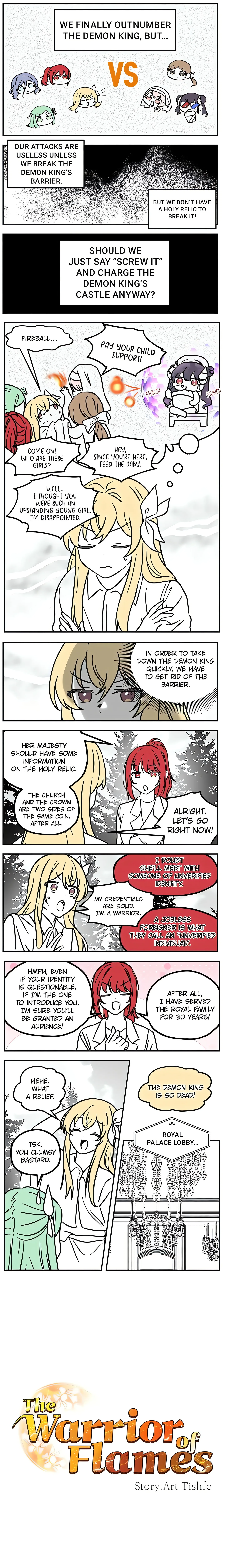 The Warrior of Flames (Official) chapter 13 page 1