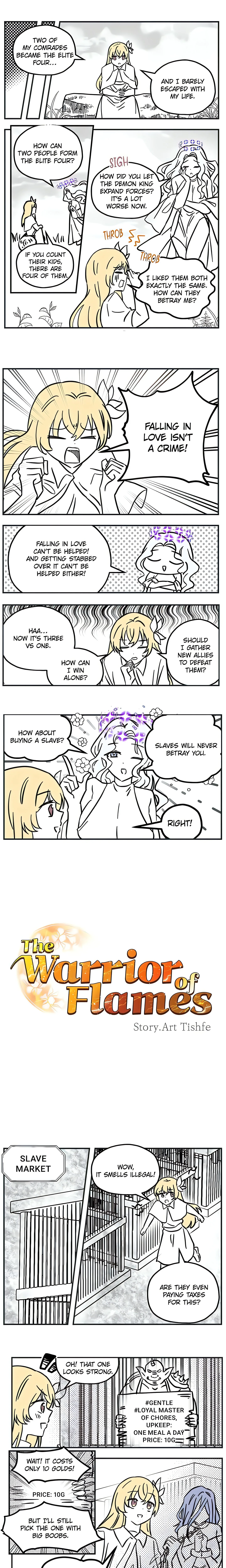 The Warrior of Flames (Official) chapter 2 page 1