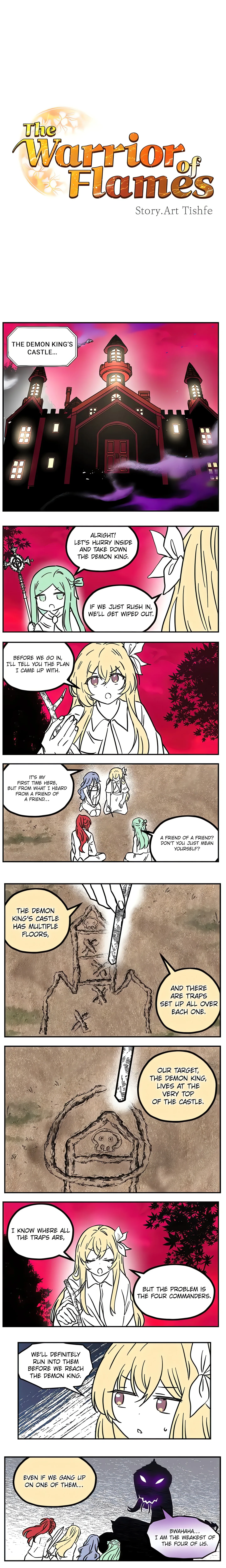 The Warrior of Flames (Official) chapter 34 page 1