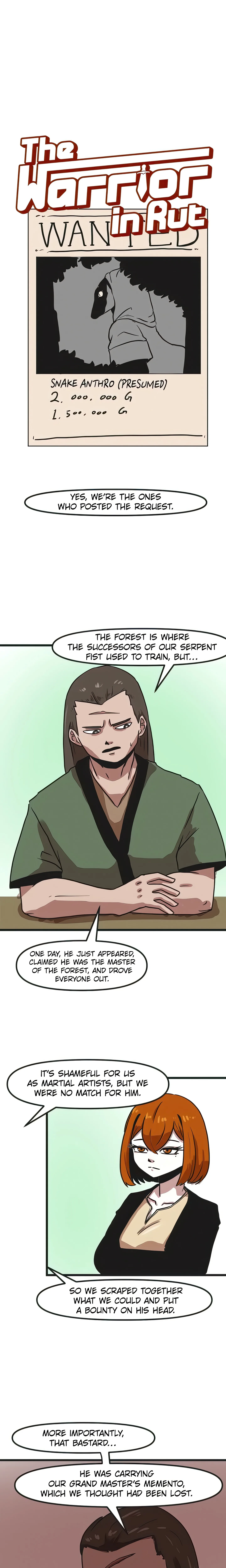 The Warrior in Rut (Official) chapter 3 page 1