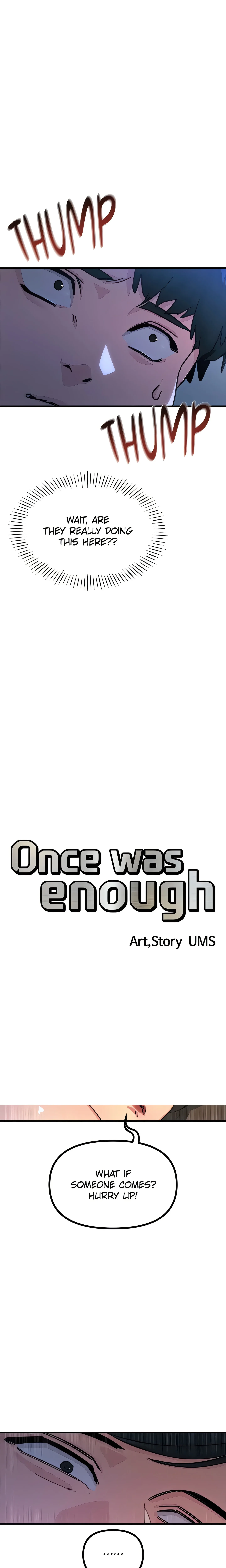 Once Was Enough (Official) chapter 5 page 1