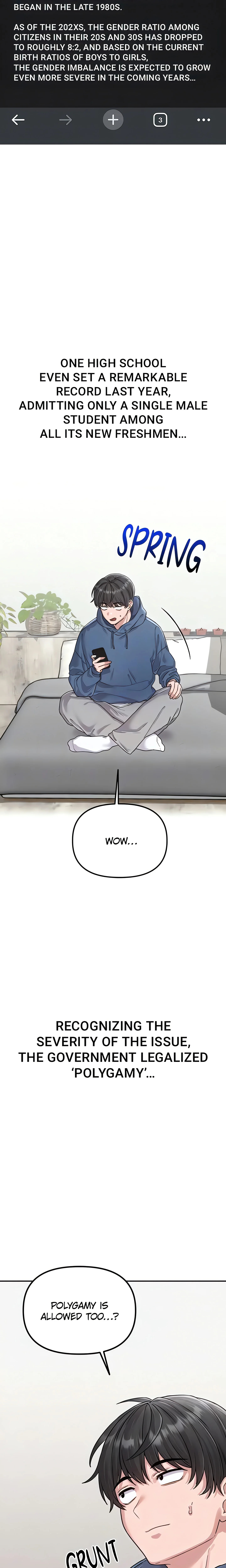 Men Are Rare (Official) chapter 3 page 18