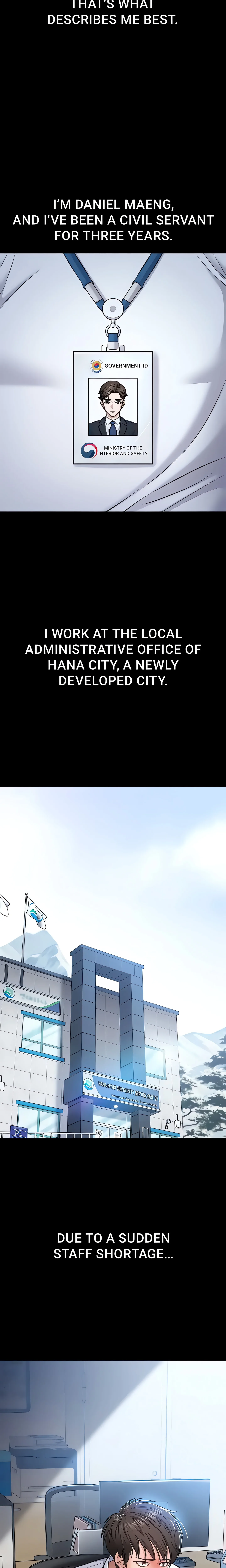 I want to work in peace chapter 1 page 2