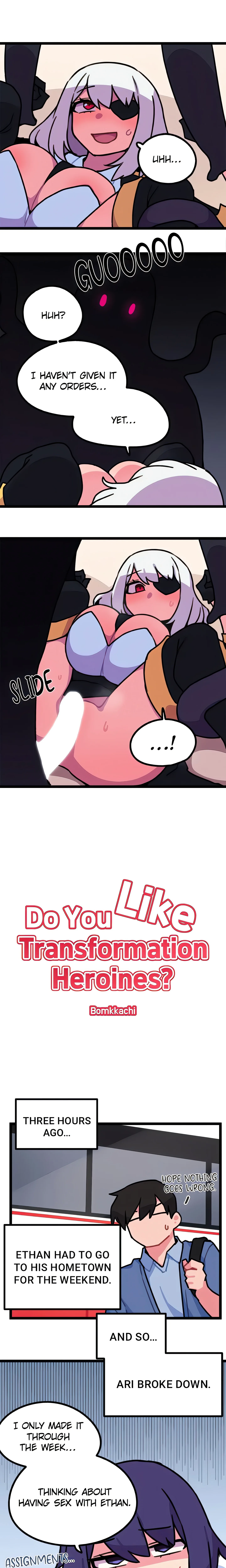 Do You Like Transformation Heroines? (Official) chapter 33 page 1