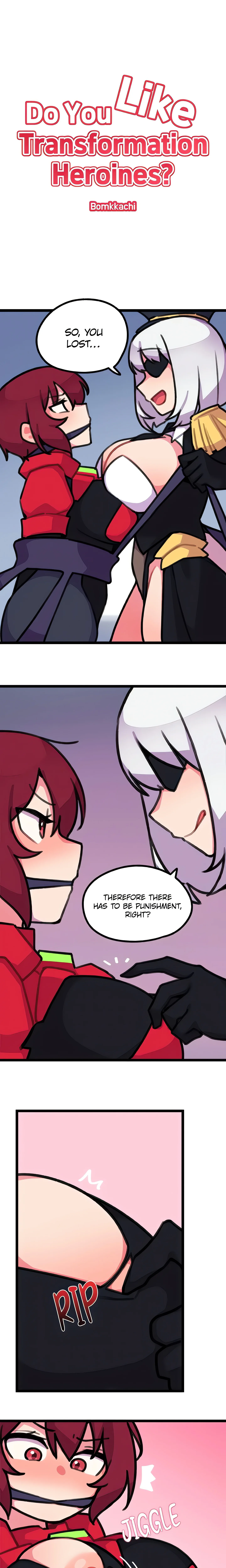 Do You Like Transformation Heroines? (Official) chapter 4 page 2