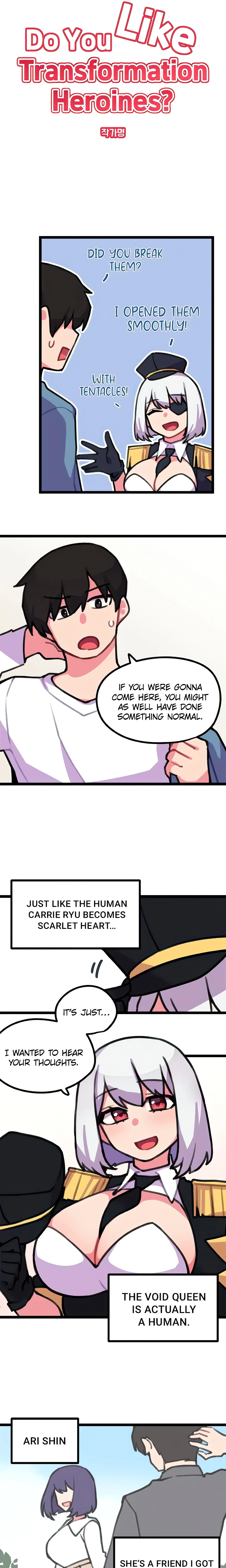 Do You Like Transformation Heroines? (Official) chapter 5 page 2