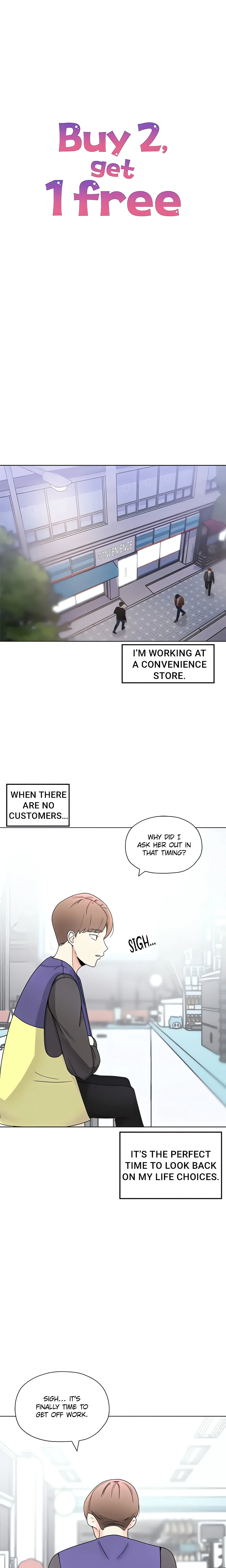 Buy 2, get 1 free (Official) chapter 1 page 1