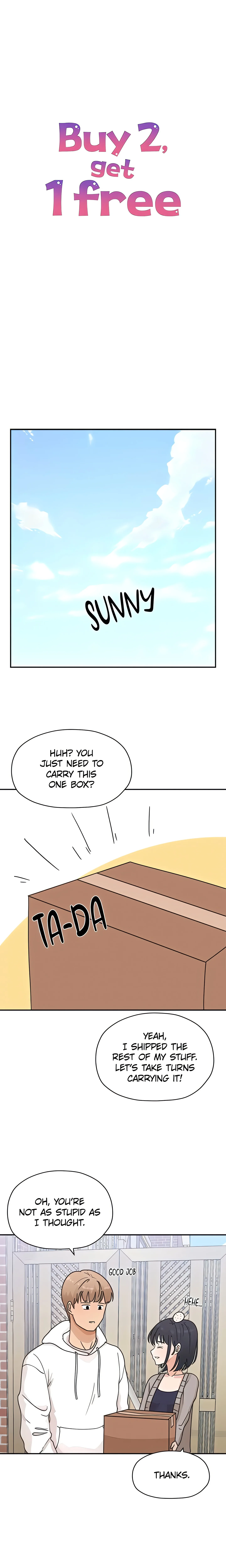 Buy 2, get 1 free (Official) chapter 13 page 1