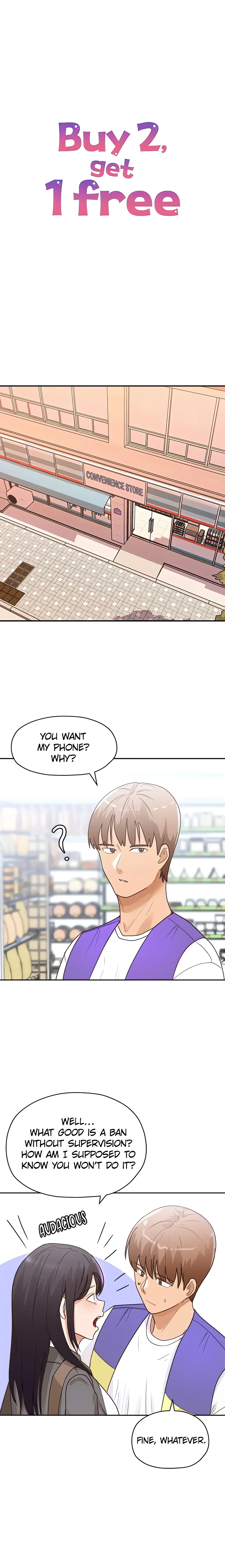 Buy 2, get 1 free (Official) chapter 19 page 1