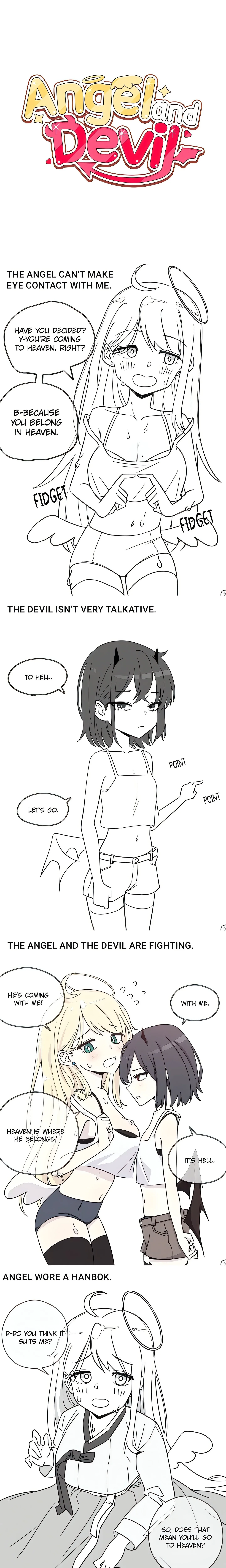 Angel and Devil (Official) chapter 1 page 1