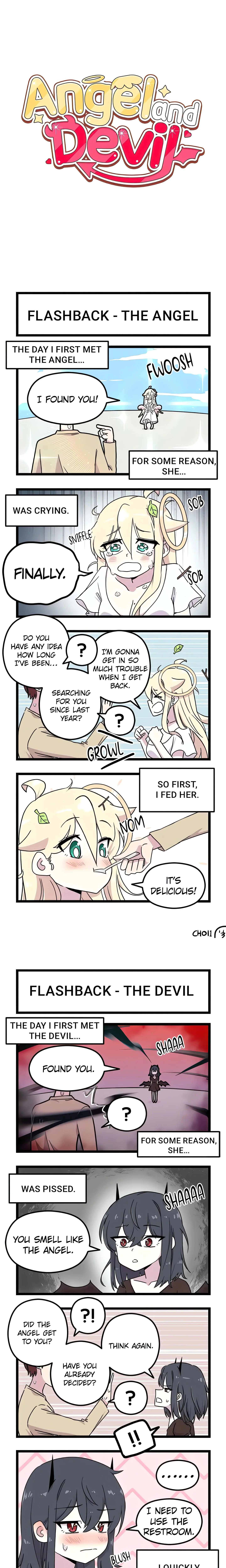 Angel and Devil (Official) chapter 10 page 1