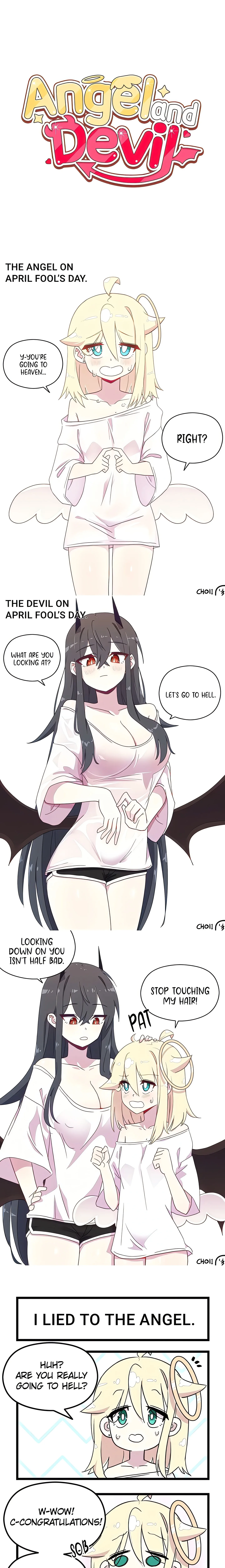 Angel and Devil (Official) chapter 12 page 1