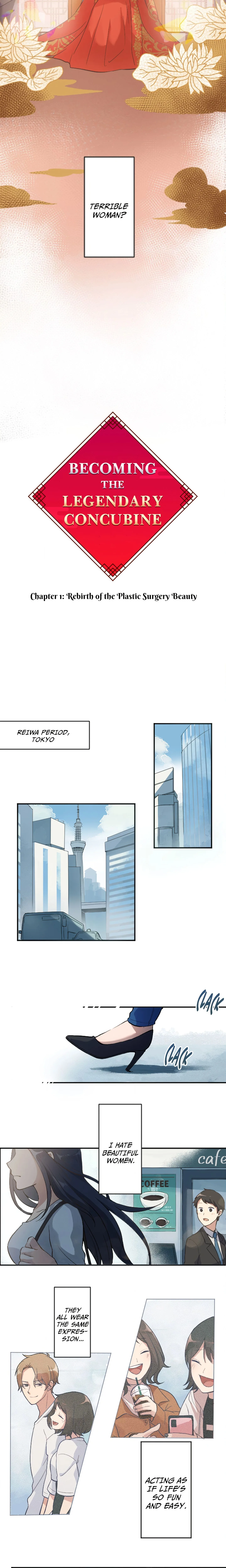 Becoming the Legendary Concubine chapter 1 page 3
