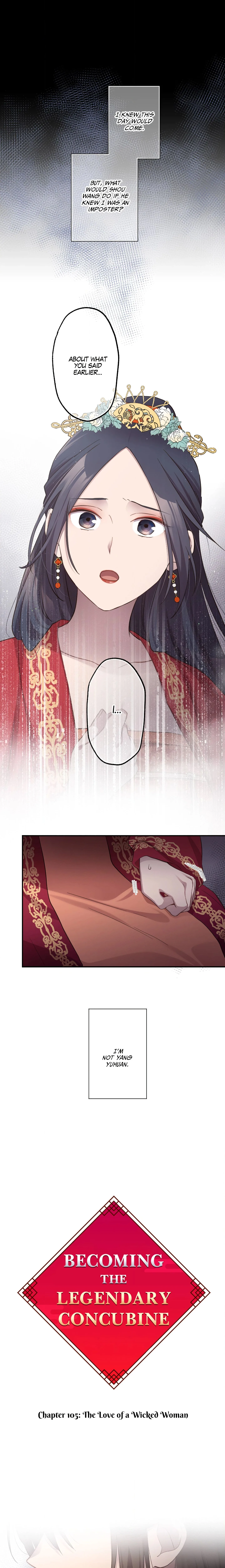 Becoming the Legendary Concubine chapter 105 page 1