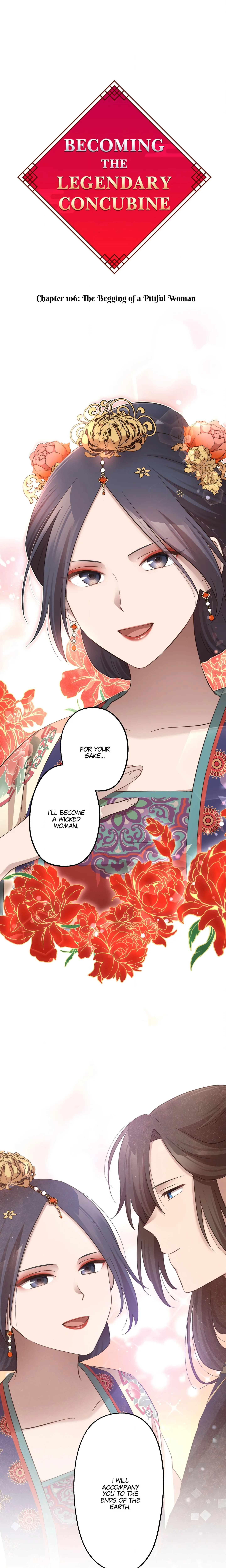 Becoming the Legendary Concubine chapter 106 page 1
