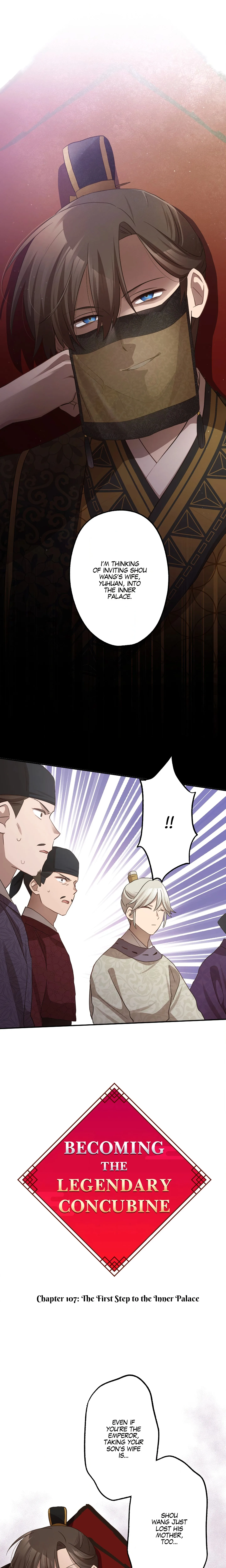 Becoming the Legendary Concubine chapter 107 page 1