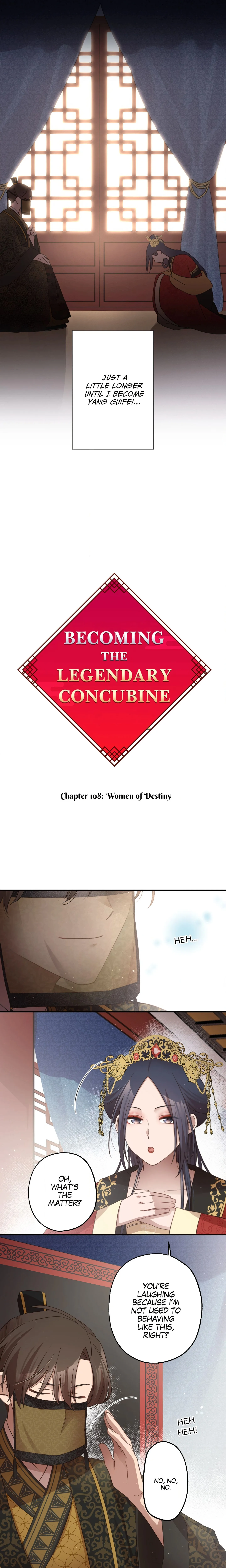 Becoming the Legendary Concubine chapter 108 page 1