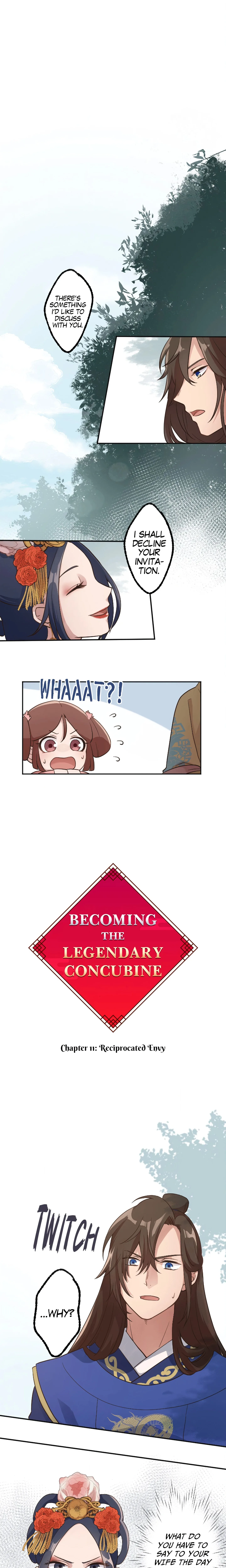 Becoming the Legendary Concubine chapter 11 page 1