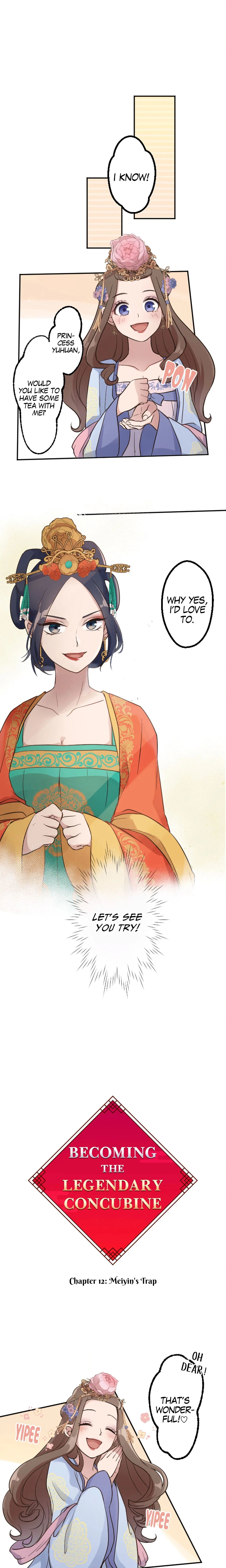 Becoming the Legendary Concubine chapter 12 page 1