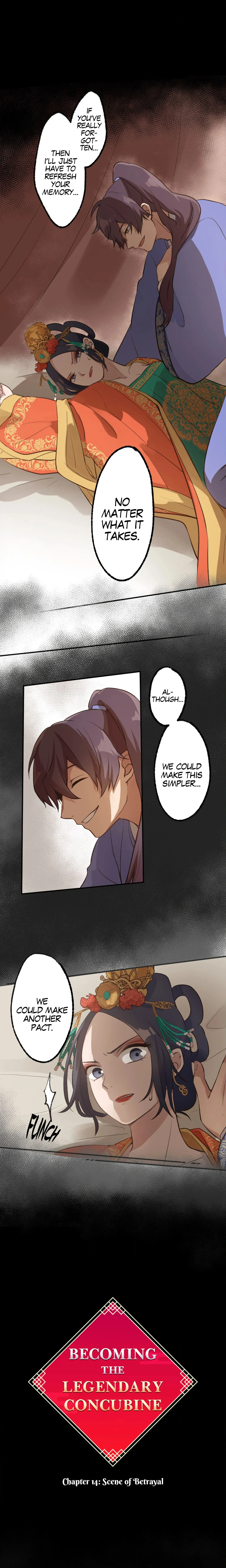 Becoming the Legendary Concubine chapter 14 page 1