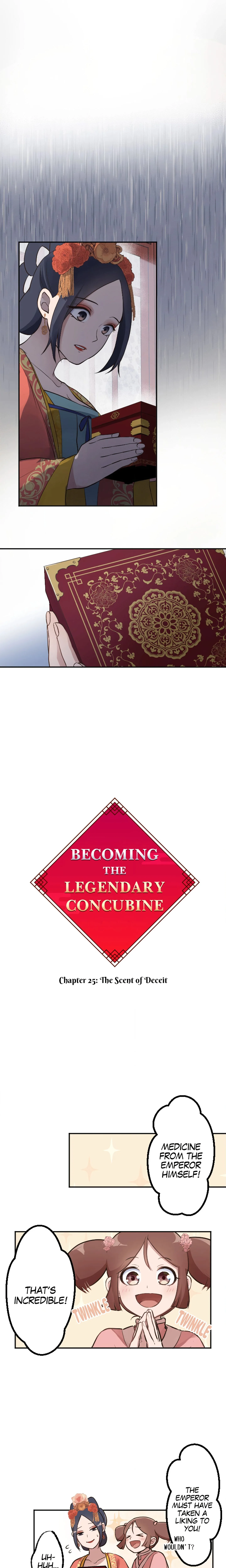 Becoming the Legendary Concubine chapter 25 page 1
