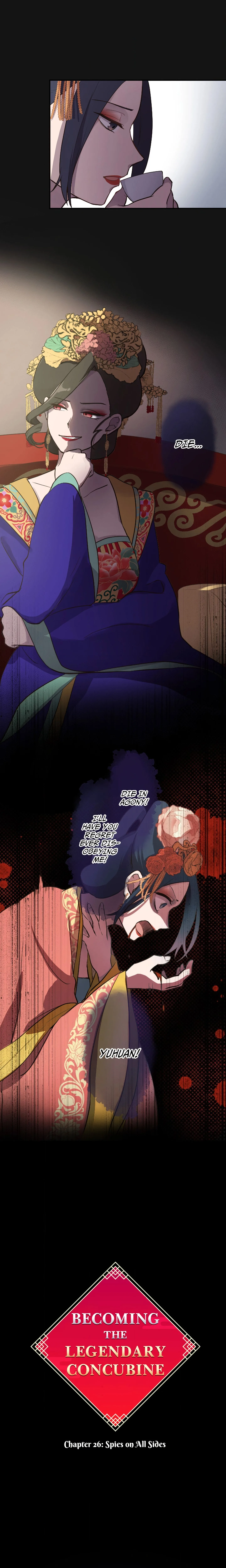 Becoming the Legendary Concubine chapter 26 page 1
