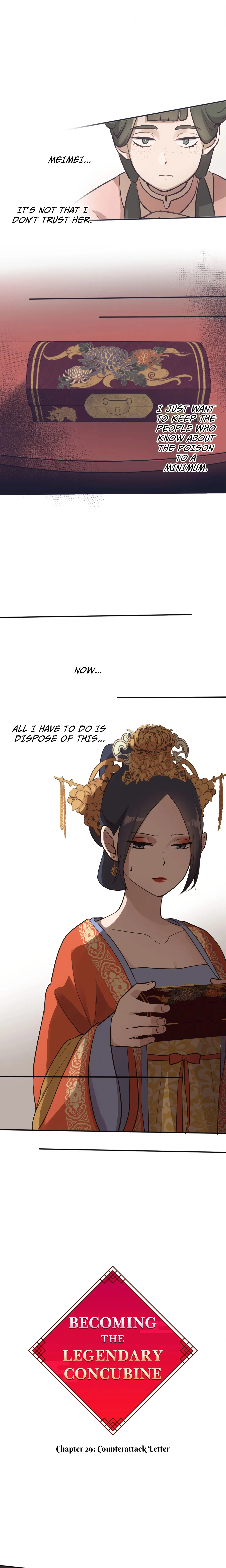 Becoming the Legendary Concubine chapter 29 page 1