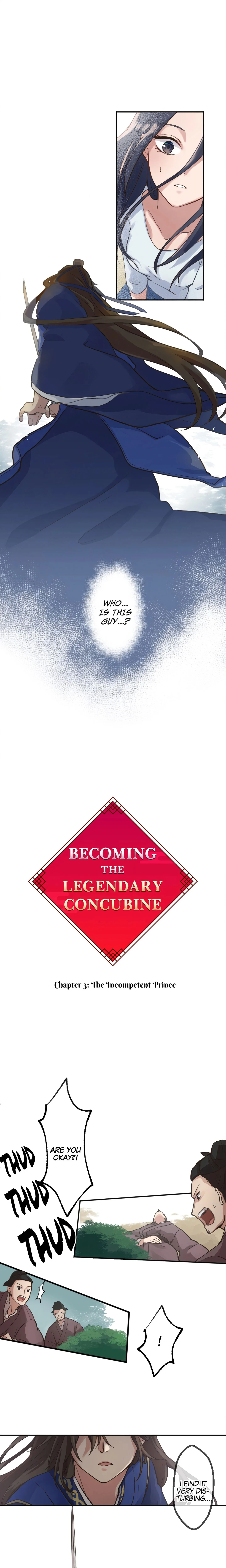 Becoming the Legendary Concubine chapter 3 page 1