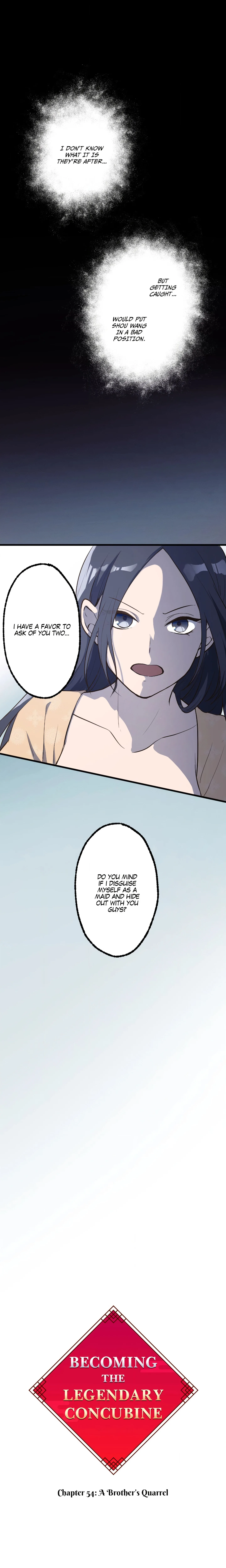 Becoming the Legendary Concubine chapter 54 page 1