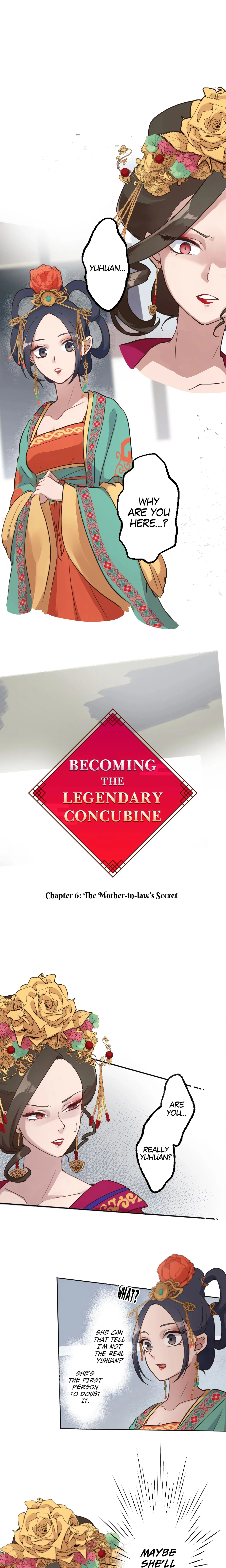 Becoming the Legendary Concubine chapter 6 page 1