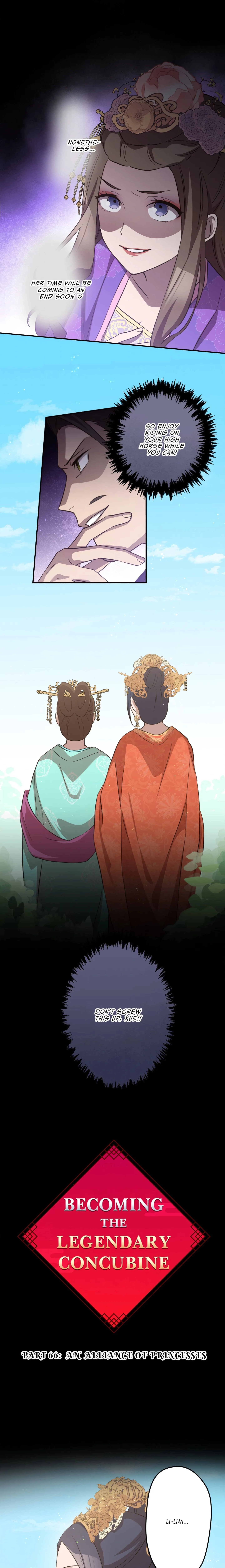 Becoming the Legendary Concubine chapter 66 page 1