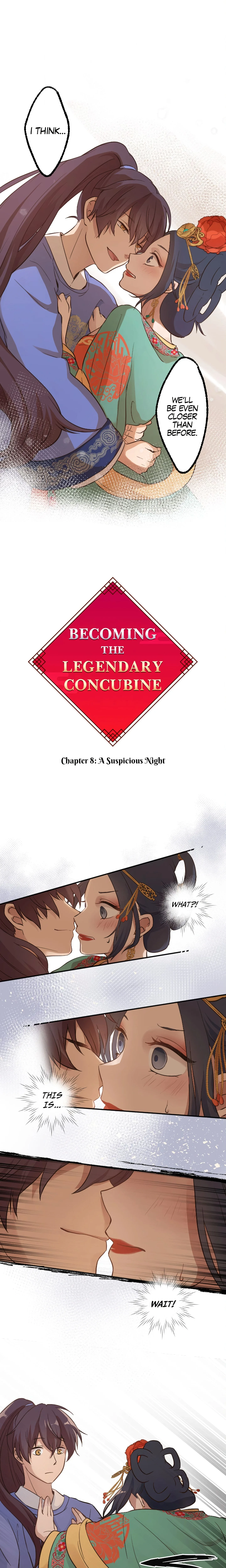 Becoming the Legendary Concubine chapter 8 page 1