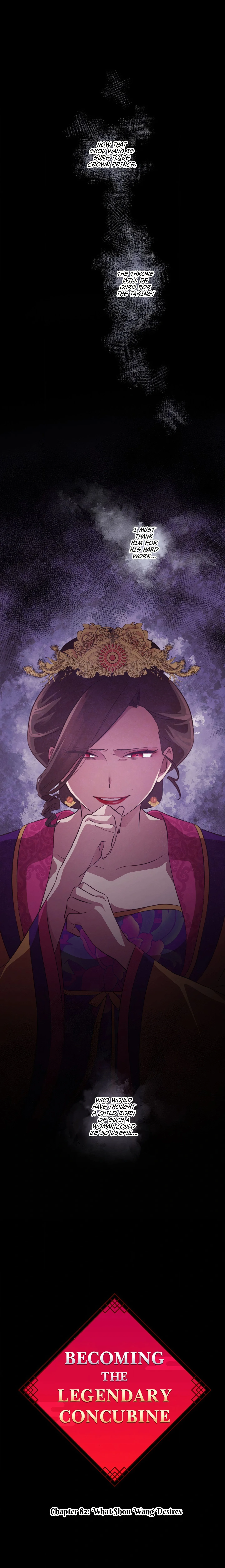 Becoming the Legendary Concubine chapter 82 page 1