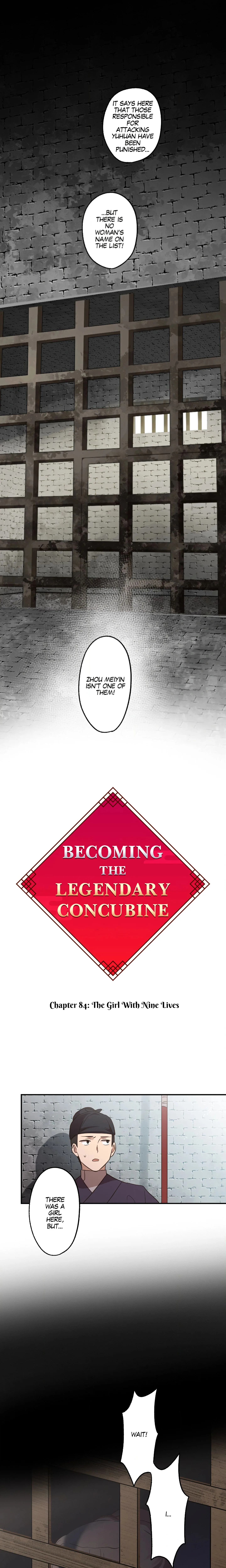 Becoming the Legendary Concubine chapter 84 page 1